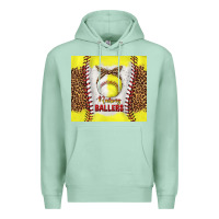 Seafoam raising ballers with baseball and softball leopard tumbler tbs Premium Hoodie - TumblerDesignByShophia
