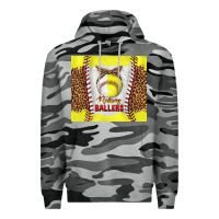 Slate Camo raising ballers with baseball and softball leopard tumbler tbs Premium Hoodie - TumblerDesignByShophia