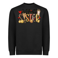 Black softball sister Heavyweight Sweatshirt - MaliasSmallBusiness