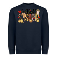 Navy softball sister Heavyweight Sweatshirt - MaliasSmallBusiness