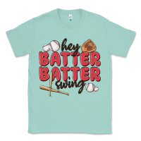 Seafoam hey batter batter swing Classic Tee - MaliasSmallBusiness