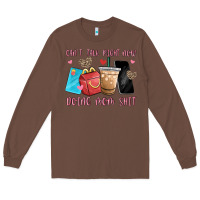 Chestnut can't talk right now doing mom shit Long Sleeve Tee - MaliasSmallBusiness
