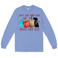 Colony Blue can't talk right now doing mom shit Long Sleeve Tee - MaliasSmallBusiness