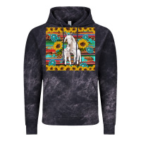Cloud Black goats mom and baby sunflowers gemstones serape leopard glitter wooden Vintage Hoodie - Artiststas