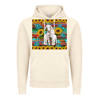 Vintage Artic goats mom and baby sunflowers gemstones serape leopard glitter wooden Vintage Hoodie - Artiststas
