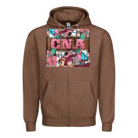 Chestnut cna Zipper Hoodie - LillyAllenDesigns