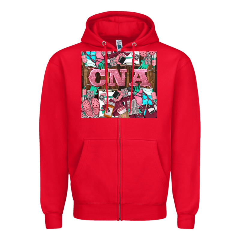 Cna Zipper Hoodie by LillyAllenDesigns | Teevron