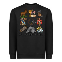 Black let me tell you a story Heavyweight Sweatshirt - MaliasSmallBusiness