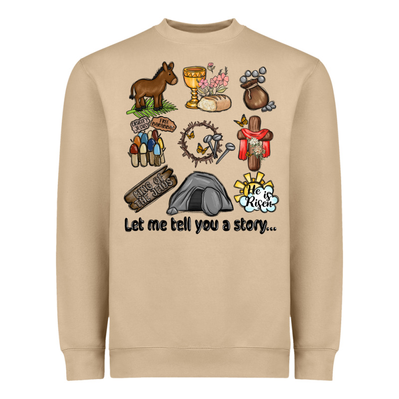 Let Me Tell You A Story Heavyweight Sweatshirt by MaliasSmallBusiness | Teevron