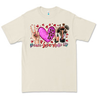 Bone peace love makeup Premium Tee - RacoonDesign