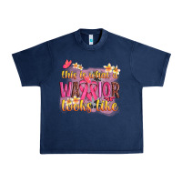 Navy this is what a warrior looks like Urban Heavy Tee - NancyCooperArtShop