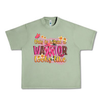 Oil Green this is what a warrior looks like Urban Heavy Tee - NancyCooperArtShop