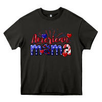 Asphalt American Mama 4th of july Heavy Core Tee - CowGirlArtShop