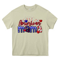 Mossy American Mama 4th of july Heavy Core Tee - CowGirlArtShop