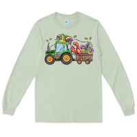 Matcha mardi gras tractor Long Sleeve Tee - MaliasSmallBusiness