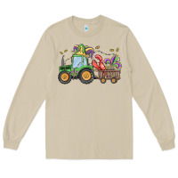 Mushroom mardi gras tractor Long Sleeve Tee - MaliasSmallBusiness