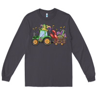 Smoke mardi gras tractor Long Sleeve Tee - MaliasSmallBusiness