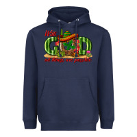 Navy With God All Things Are Possible Mexico Heavyweight Hoodie - texasbilliewilder