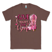 Chestnut give cancer the boot Classic Tee - MaliasSmallBusiness
