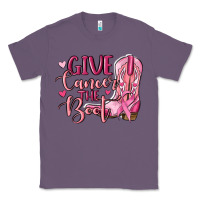 Lavender give cancer the boot Classic Tee - MaliasSmallBusiness