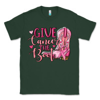 Sports Green give cancer the boot Classic Tee - MaliasSmallBusiness