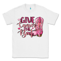 White give cancer the boot Classic Tee - MaliasSmallBusiness