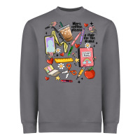 Storm can't talk right now doing teacher stuff Heavyweight Sweatshirt - MaliasSmallBusiness