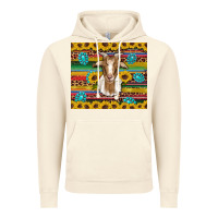 Vintage Artic goat sunflowers gemstones serape leopard glitter Vintage Hoodie - Artiststas