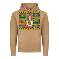 Vintage Camel goat sunflowers gemstones serape leopard glitter Vintage Hoodie - Artiststas