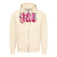 Sandshell rn breast cancer registered nurse Zipper Hoodie - LillyAllenDesigns