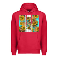 Cardinal western mother's day mimi with turquoise and sunflowers and leopard tu Premium Hoodie - TumblerDesignByShophia
