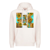 Pale Pink western mother's day mimi with turquoise and sunflowers and leopard tu Premium Hoodie - TumblerDesignByShophia