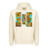Tofu western mother's day mimi with turquoise and sunflowers and leopard tu Premium Hoodie - TumblerDesignByShophia