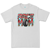 Dove Grey Race Mom Premium Tee - RacoonDesign