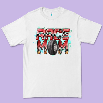 Race Mom Premium Tee Designed By Racoondesign
