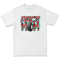 White Race Mom Premium Tee - RacoonDesign
