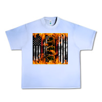 Grape Ice Western Firefighter Dad Urban Heavy Tee - LillyAllenDesigns