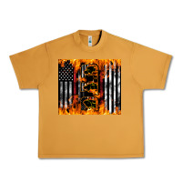 Peanut Butter Western Firefighter Dad Urban Heavy Tee - LillyAllenDesigns