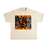 Sandshell Western Firefighter Dad Urban Heavy Tee - LillyAllenDesigns