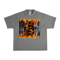Tornado Western Firefighter Dad Urban Heavy Tee - LillyAllenDesigns