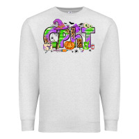 Oatmeal Heather Halloween CPHT Pharmacy Technician Premium Sweatshirt - texasbilliewilder