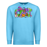 Ocean Blue Halloween CPHT Pharmacy Technician Premium Sweatshirt - texasbilliewilder