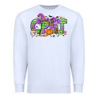 White Halloween CPHT Pharmacy Technician Premium Sweatshirt - texasbilliewilder