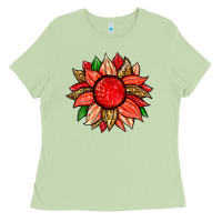 Matcha strawberry sunflower Ladies Tee - Zillion Design Studio