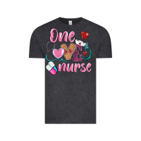 Vintage Black one loved nurse Vintage Tee - BarkalooDesign