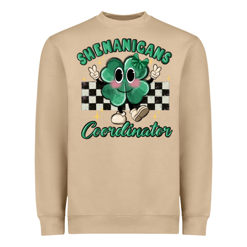 Shenanigans Coordinator Heavyweight Sweatshirt by MaliasSmallBusiness | Teevron