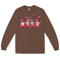 Chestnut love gnomes valentine's day Long Sleeve Tee - MaliasSmallBusiness