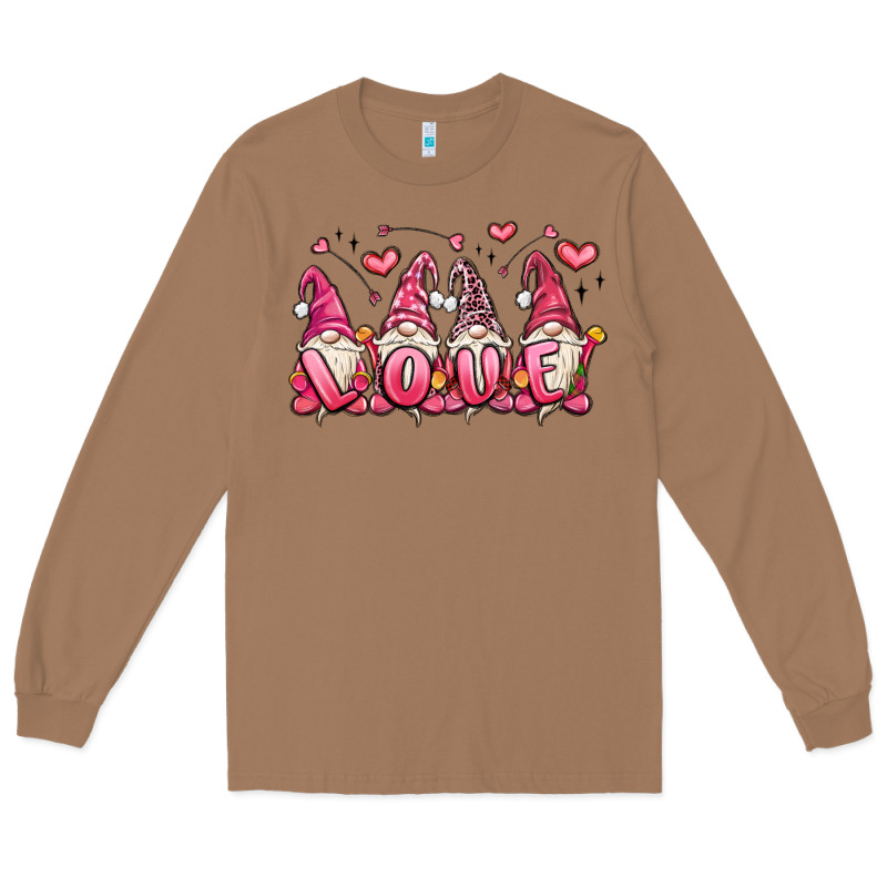 Love Gnomes Valentine's Day Long Sleeve Tee by MaliasSmallBusiness | Teevron