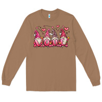 Toasted Coconut love gnomes valentine's day Long Sleeve Tee - MaliasSmallBusiness