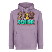 Lavender 2023 senior Football Heavyweight Hoodie - NancyCooperArtShop